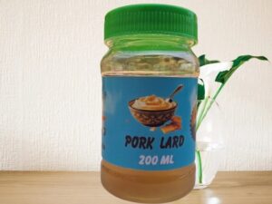 pig pork lard oil – 100% pure | traditional medicinal use | joint pain massage & body heat relief pack of 1 (200ml)