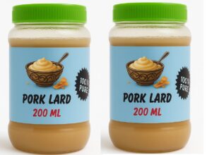 pig pork lard oil – 100% pure | traditional medicinal use | joint pain massage & body heat relief pack of 1 (200ml)