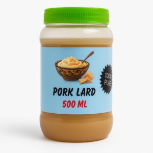 Pig Pork Lard Oil – 100% Pure | Traditional Medicinal Use | Joint Pain Massage & Body Heat Relief pack of 1 (500ml)