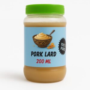 Pig Pork Lard Oil – 100% Pure | Traditional Medicinal Use | Joint Pain Massage & Body Heat Relief pack of 1 (200ml)