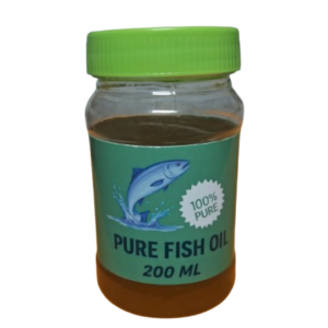 Pure Fish Oil – 100% Natural & Handmade Omega-3 Rich Oil for Skin, Hair & Joint Health (200 ml)